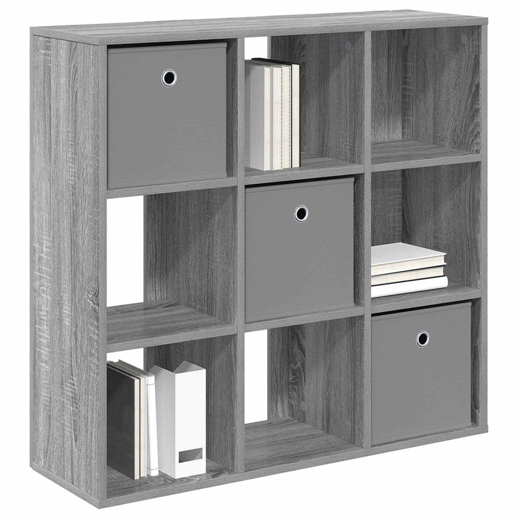 Sideboard mit Schubladen Graues Sonoma 88,5 x 29 x 84,5 cm