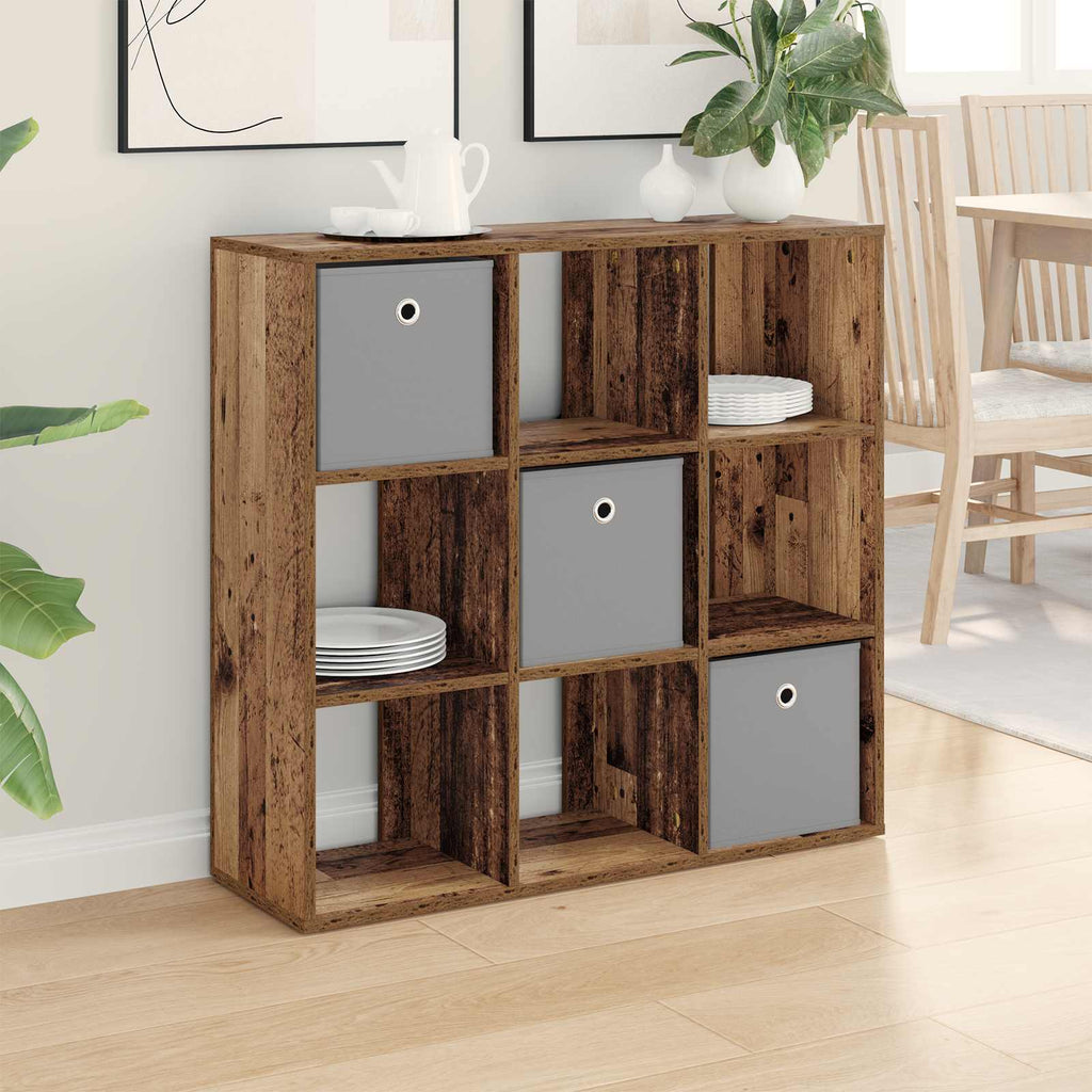 Sideboard mit Schubladen Altholz 88,5 x 29 x 84,5 cm