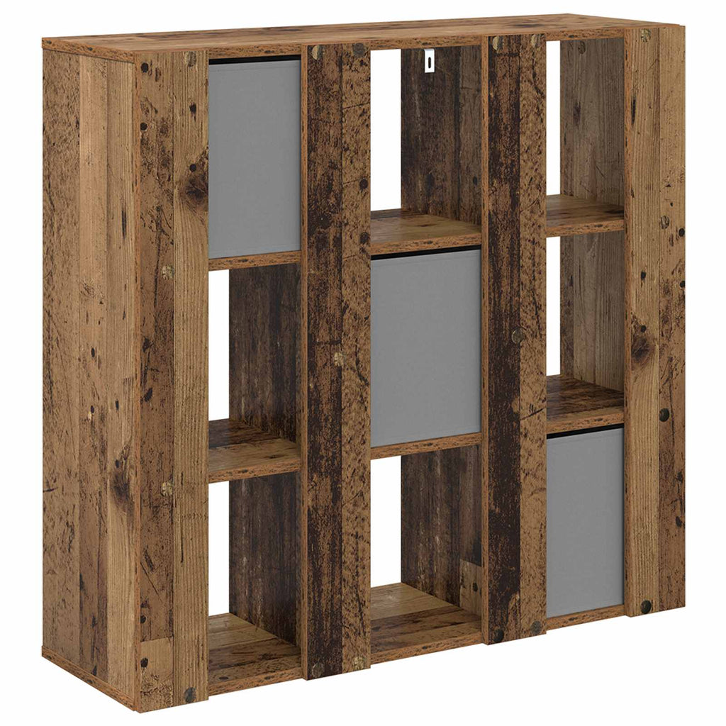 Sideboard mit Schubladen Altholz 88,5 x 29 x 84,5 cm