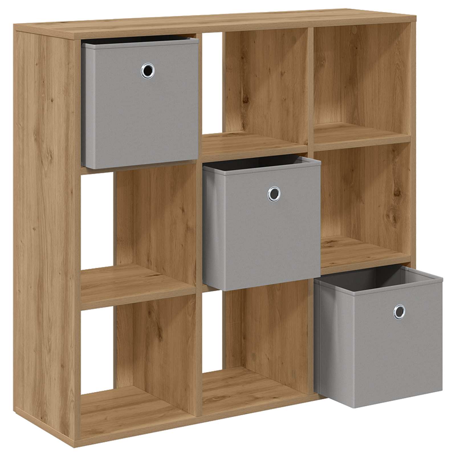 Sideboard mit Schubladen Artisan-Eiche 88,5 x 29 x 84,5 cm