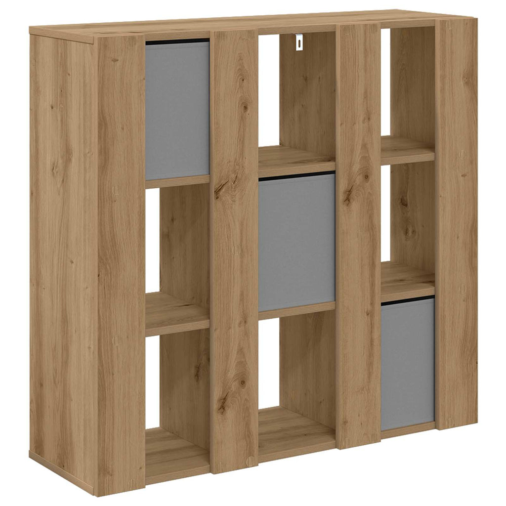 Sideboard mit Schubladen Artisan-Eiche 88,5 x 29 x 84,5 cm