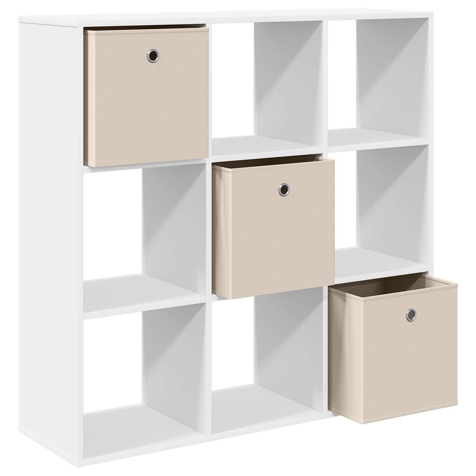 Sideboard mit Schubladen Weiß 102 x 31 x 99,5 cm