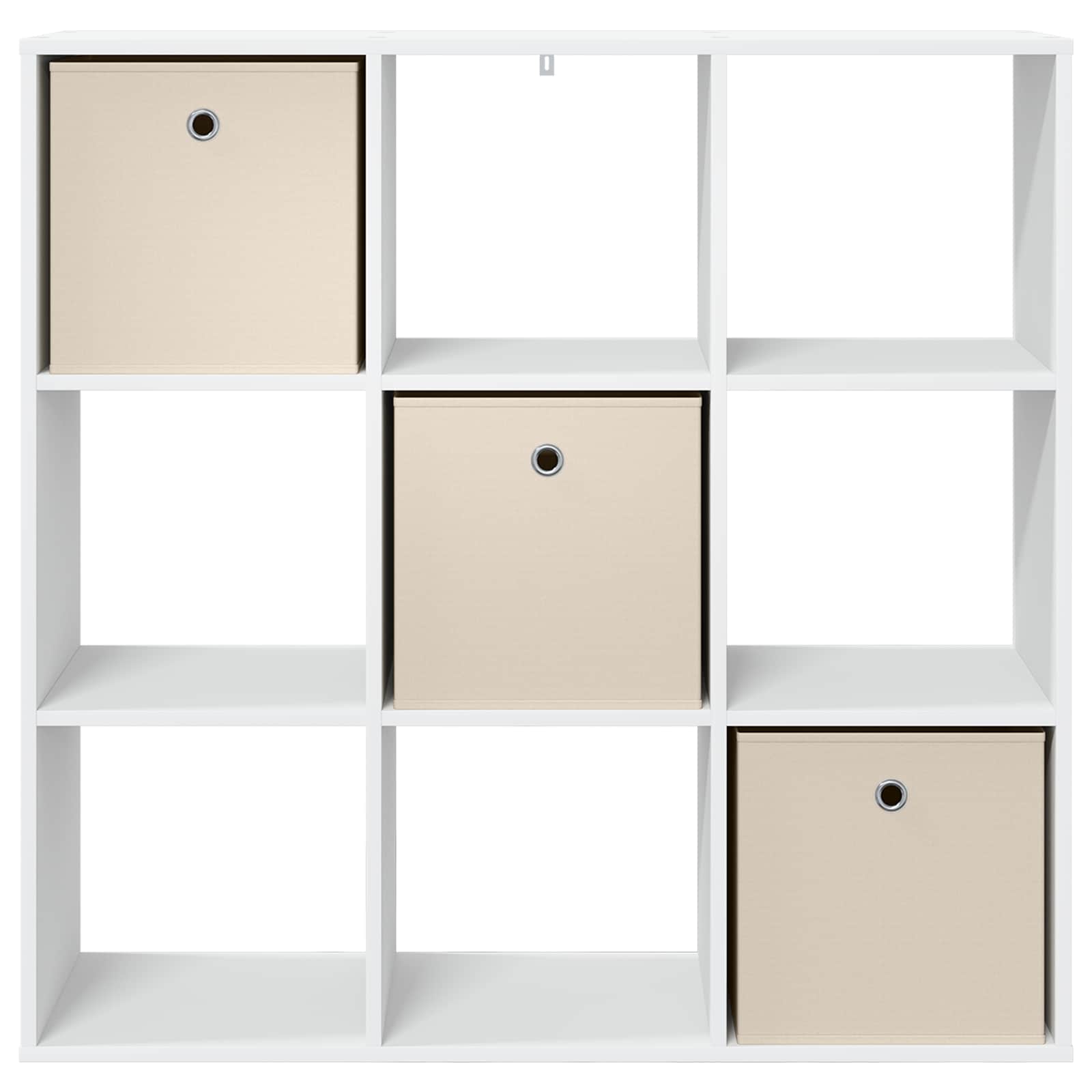 Sideboard mit Schubladen Weiß 102 x 31 x 99,5 cm