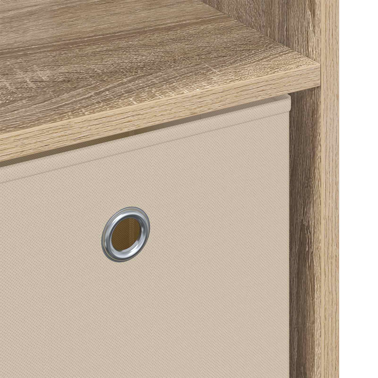 Sideboard mit Schubladen Sonoma-Eiche 102 x 31 x 99,5 cm