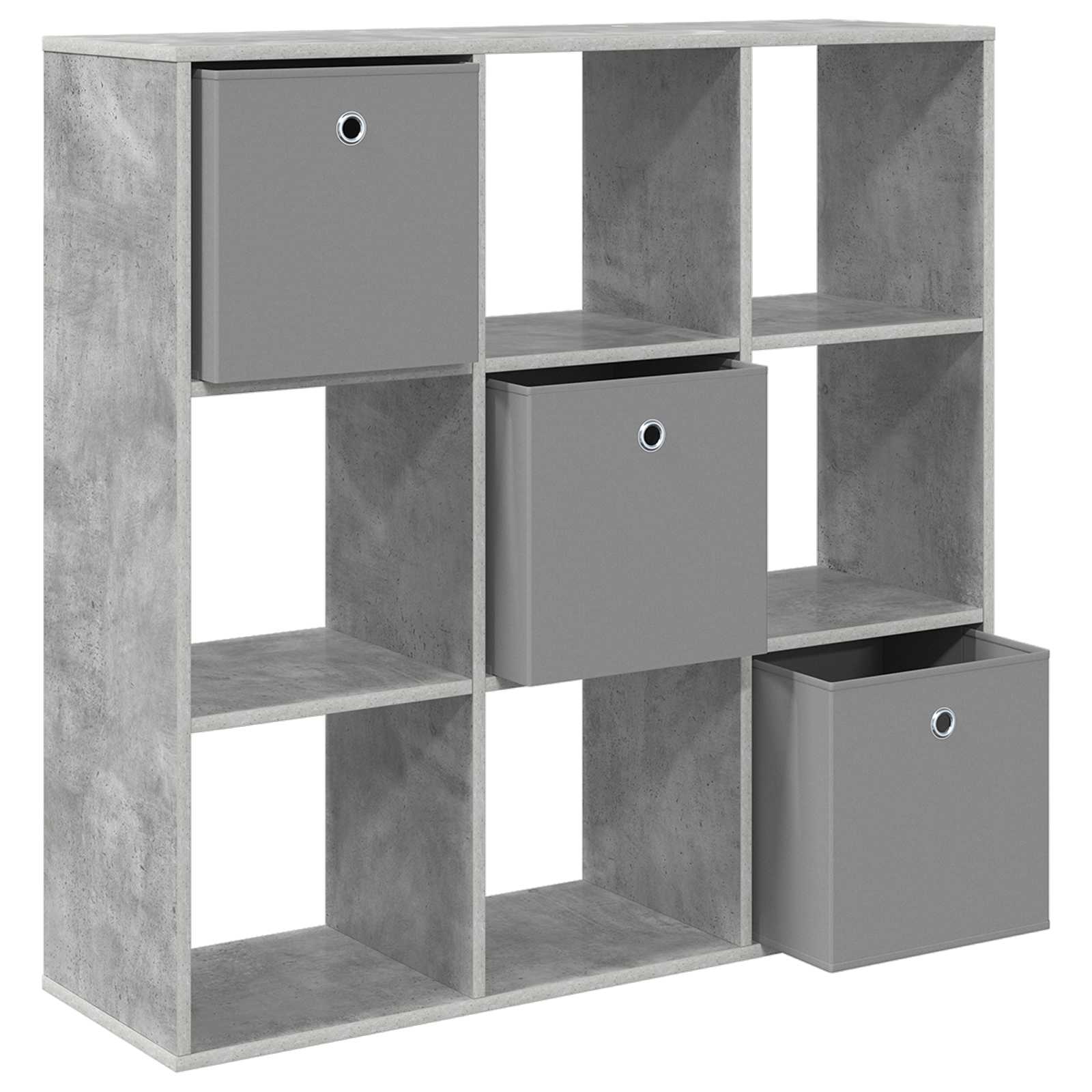 Sideboard mit Schubladen Beton Grau 102 x 31 x 99,5 cm