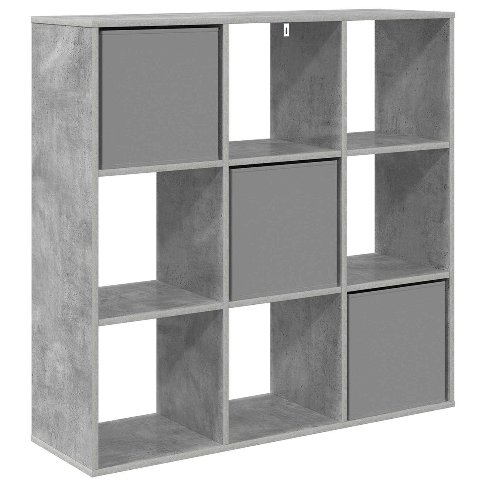 Sideboard mit Schubladen Beton Grau 102 x 31 x 99,5 cm