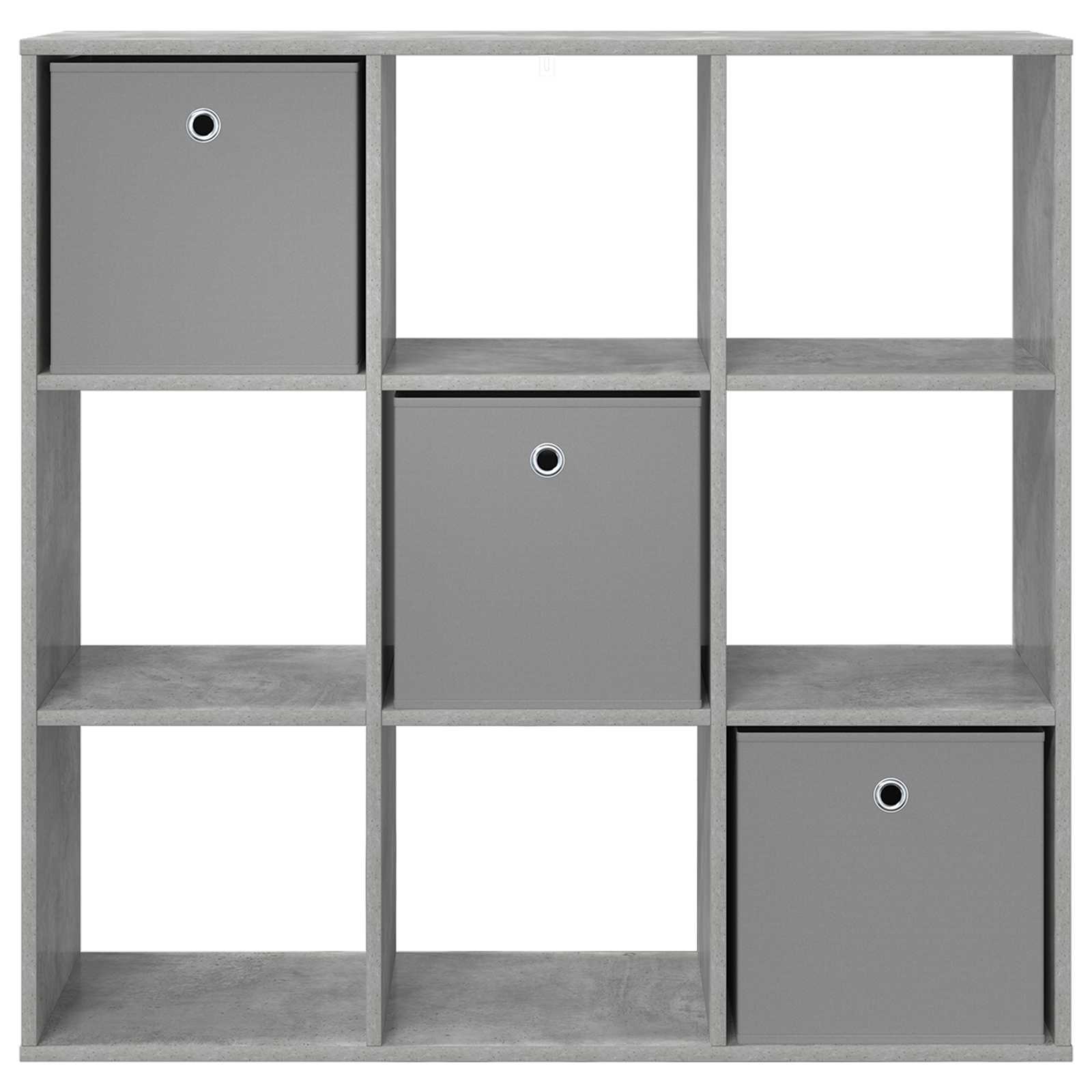 Sideboard mit Schubladen Beton Grau 102 x 31 x 99,5 cm
