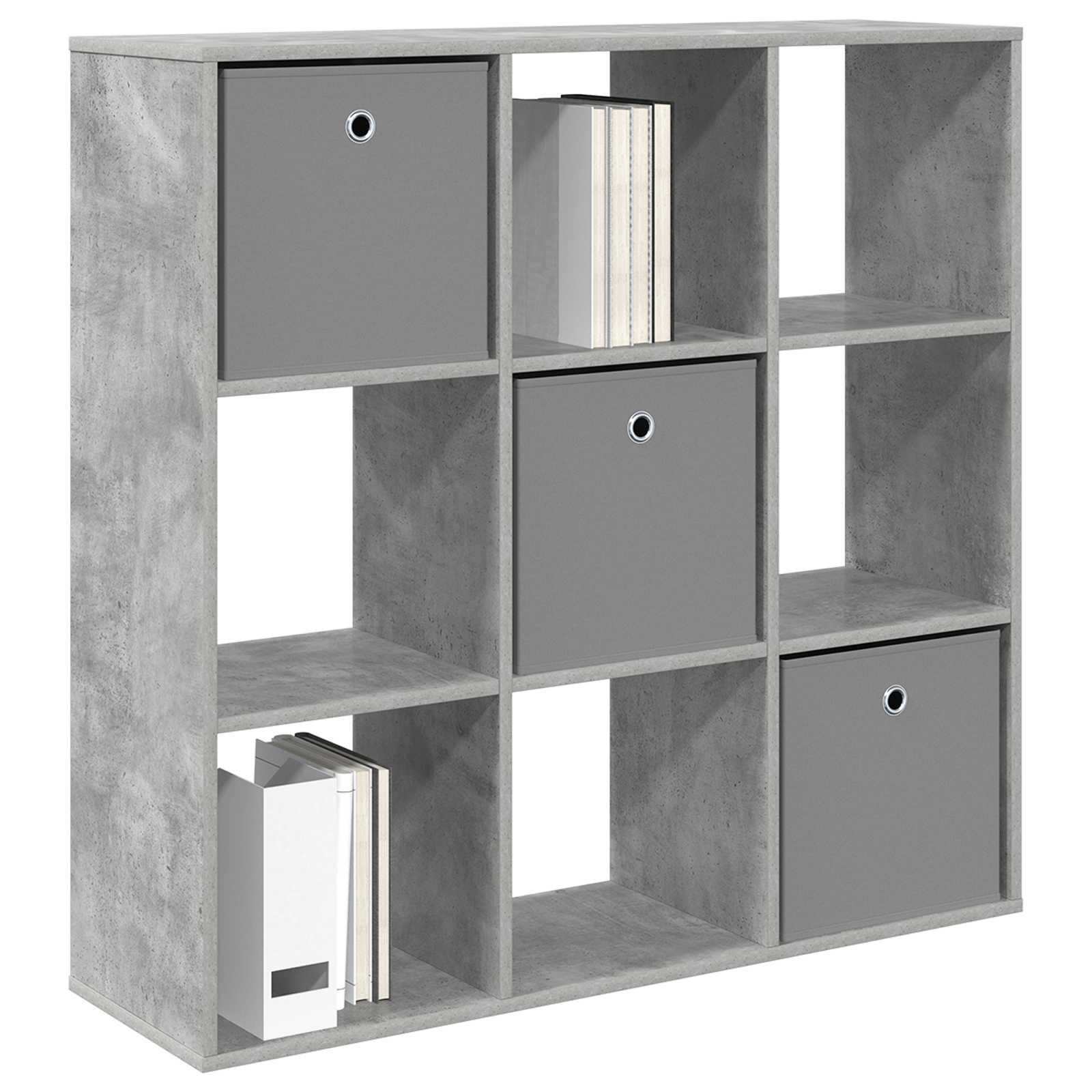 Sideboard mit Schubladen Beton Grau 102 x 31 x 99,5 cm
