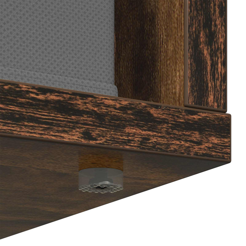 Sideboard mit Schubladen Geräucherte Eiche 102 x 31 x 99,5 cm