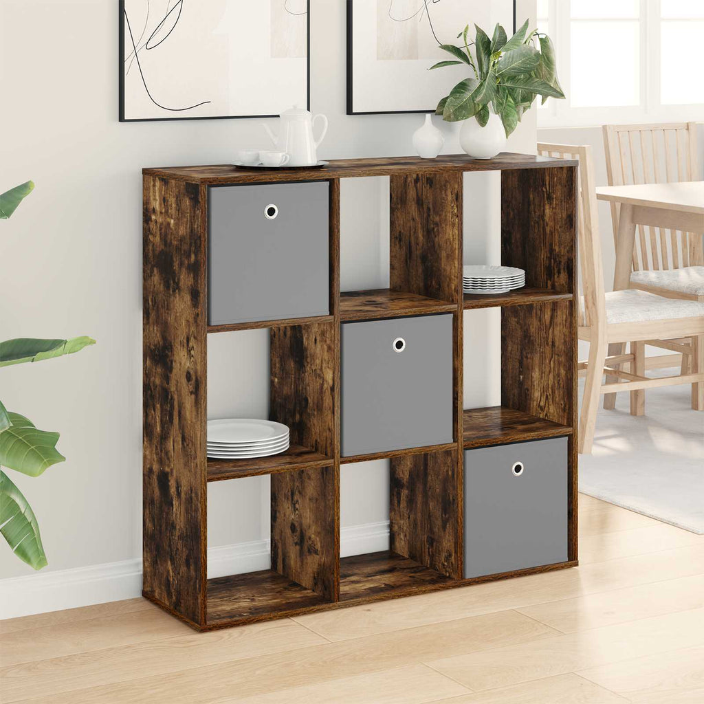 Sideboard mit Schubladen Geräucherte Eiche 102 x 31 x 99,5 cm
