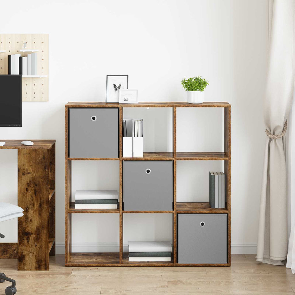 Sideboard mit Schubladen Geräucherte Eiche 102 x 31 x 99,5 cm