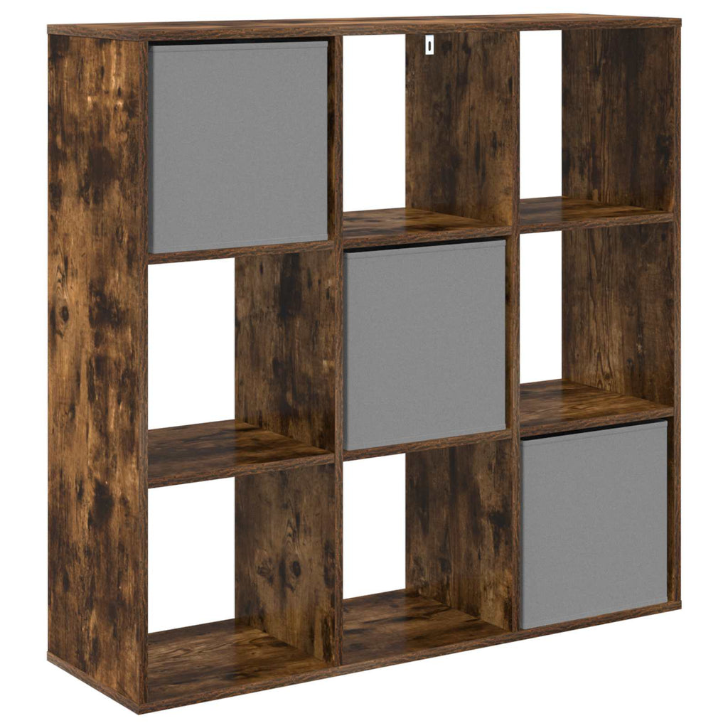 Sideboard mit Schubladen Geräucherte Eiche 102 x 31 x 99,5 cm