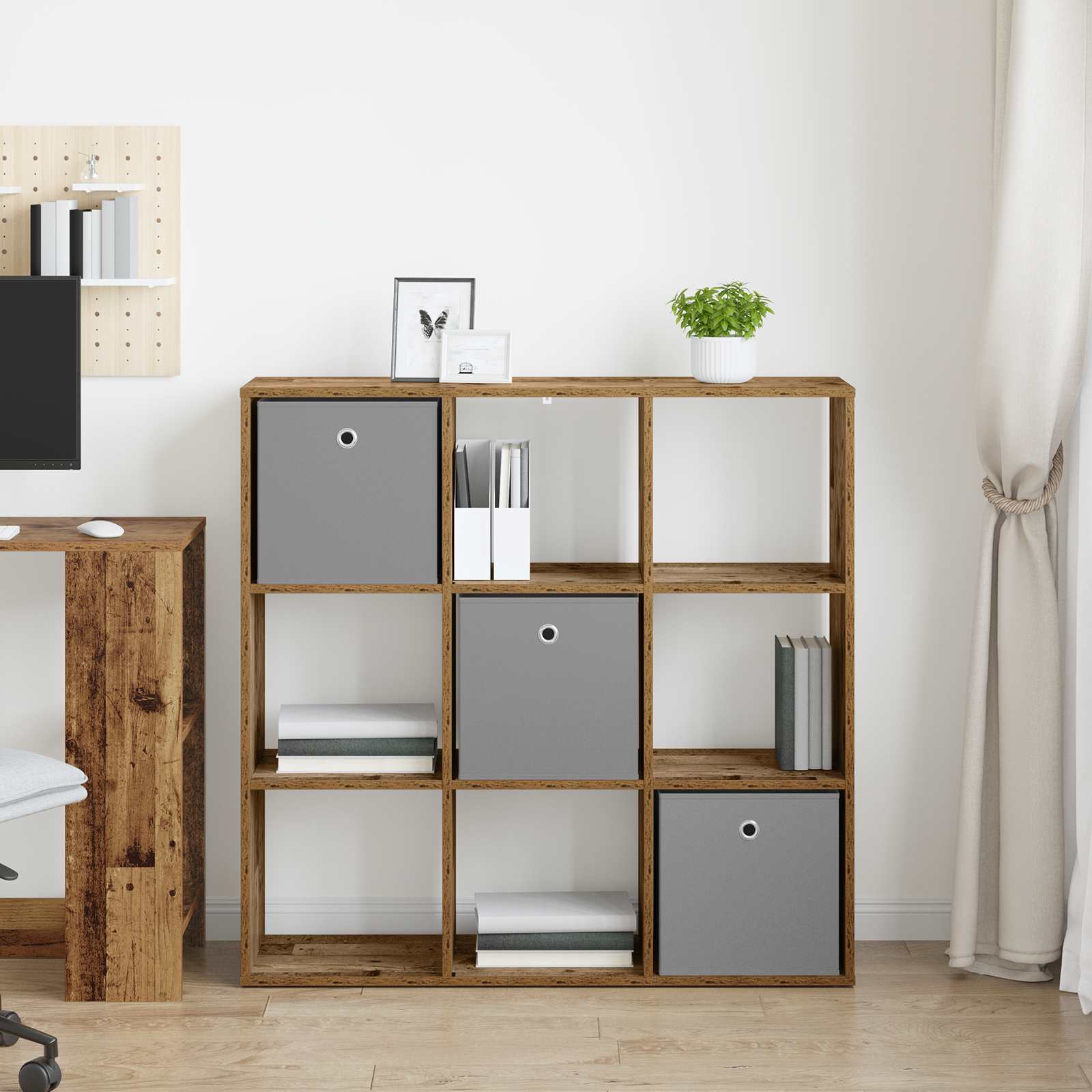 Sideboard mit Schubladen Altholz 102 x 31 x 99,5 cm