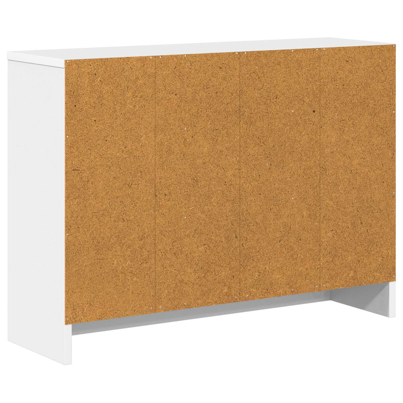 Sideboard mit Schubladen Weiß 73,5 x 22,5 x 53,5 cm