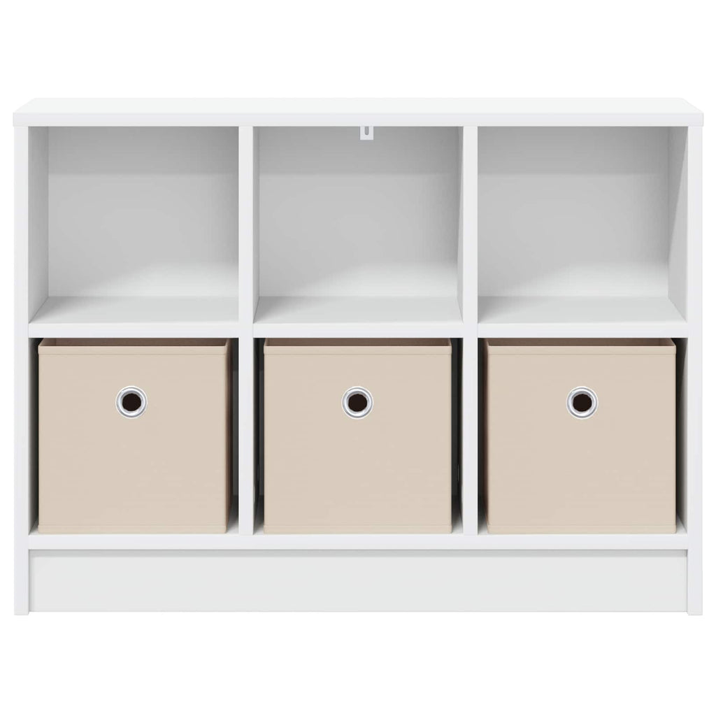 Sideboard mit Schubladen Weiß 73,5 x 22,5 x 53,5 cm