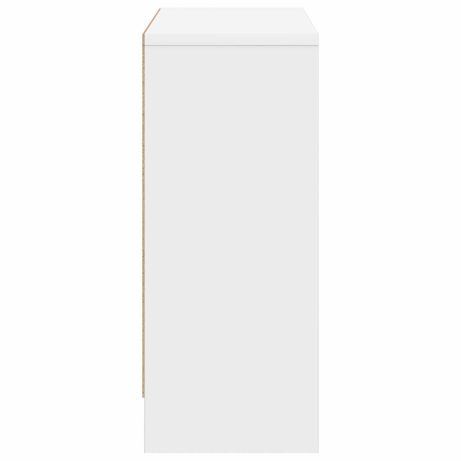 Sideboard mit Schubladen Weiß 73,5 x 22,5 x 53,5 cm