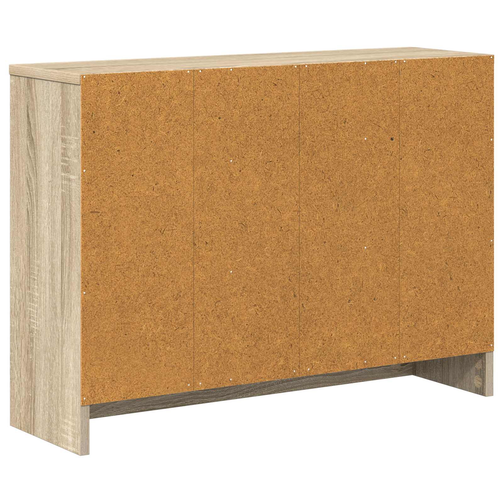 Sideboard mit Schubladen Sonoma-Eiche 73,5 x 22,5 x 53,5 cm