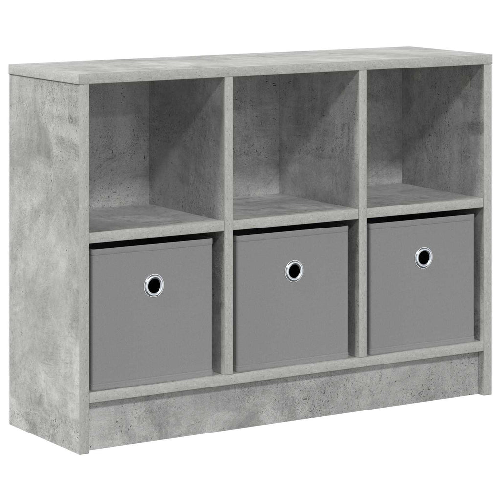 Sideboard mit Schubladen Beton Grau 73,5 x 22,5 x 53,5 cm