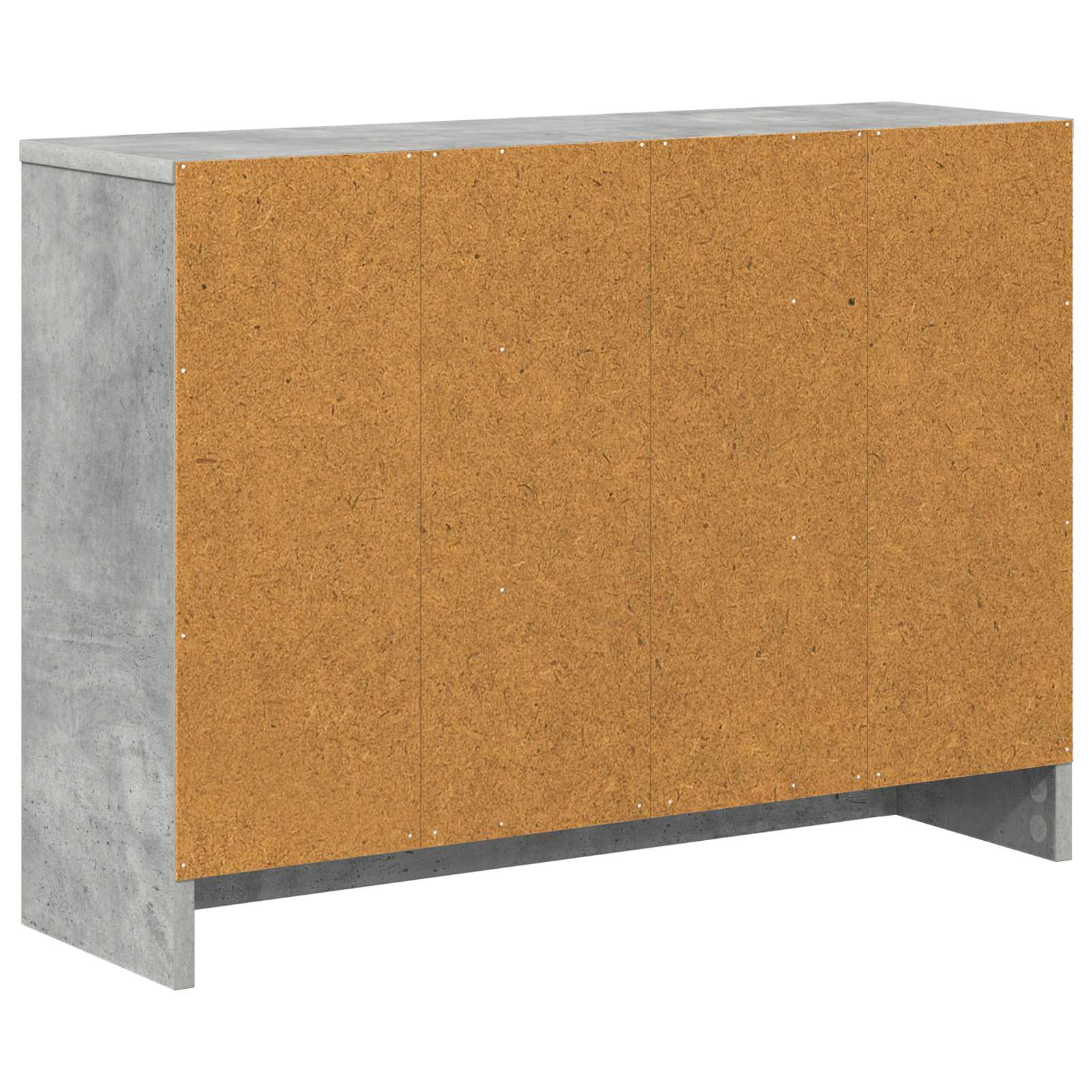 Sideboard mit Schubladen Beton Grau 73,5 x 22,5 x 53,5 cm