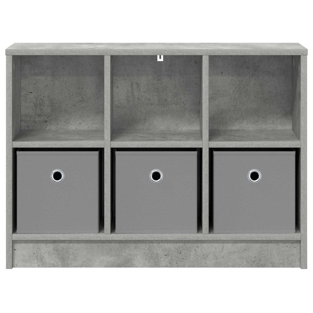 Sideboard mit Schubladen Beton Grau 73,5 x 22,5 x 53,5 cm