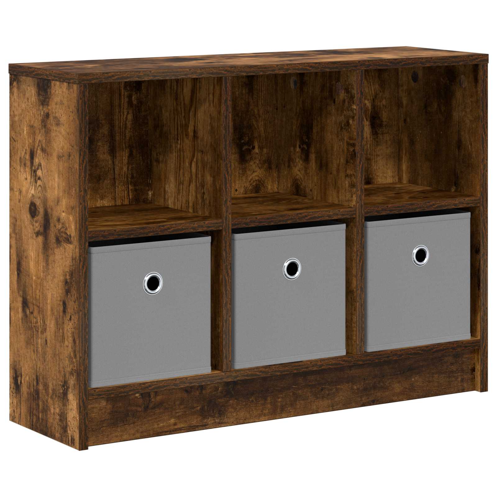 Sideboard Geräucherte Eiche 73,5 x 22,5 x 53,5 cm