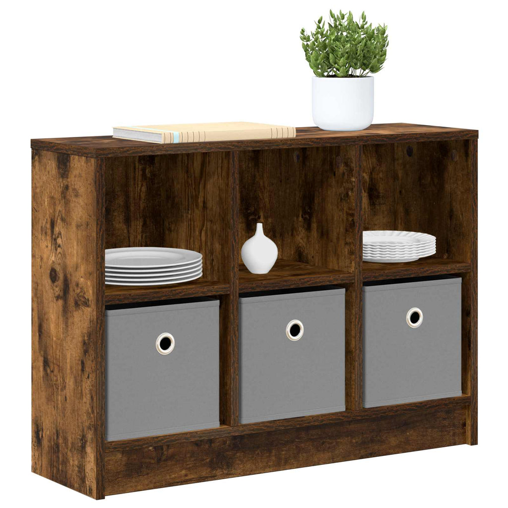 Sideboard Geräucherte Eiche 73,5 x 22,5 x 53,5 cm