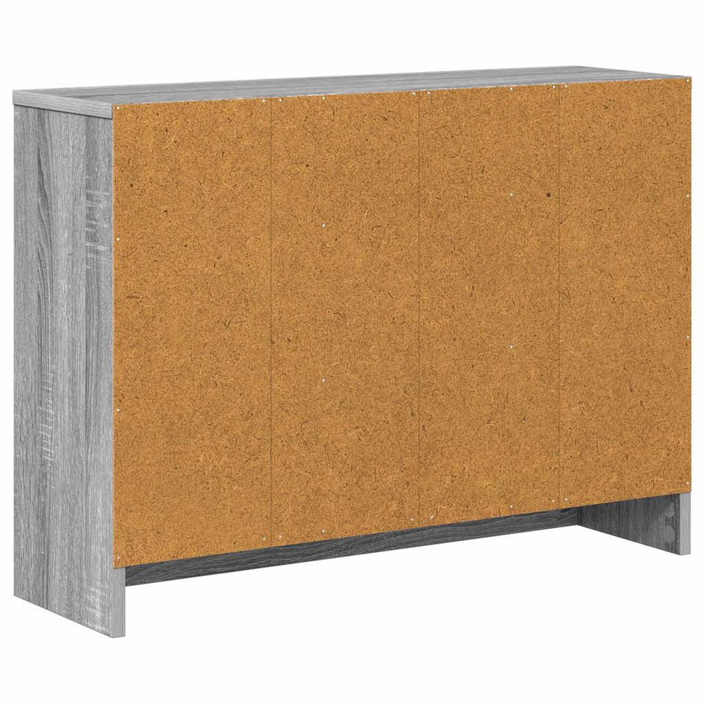 Sideboard mit Schubladen Graues Sonoma 73,5 x 22,5 x 53,5 cm