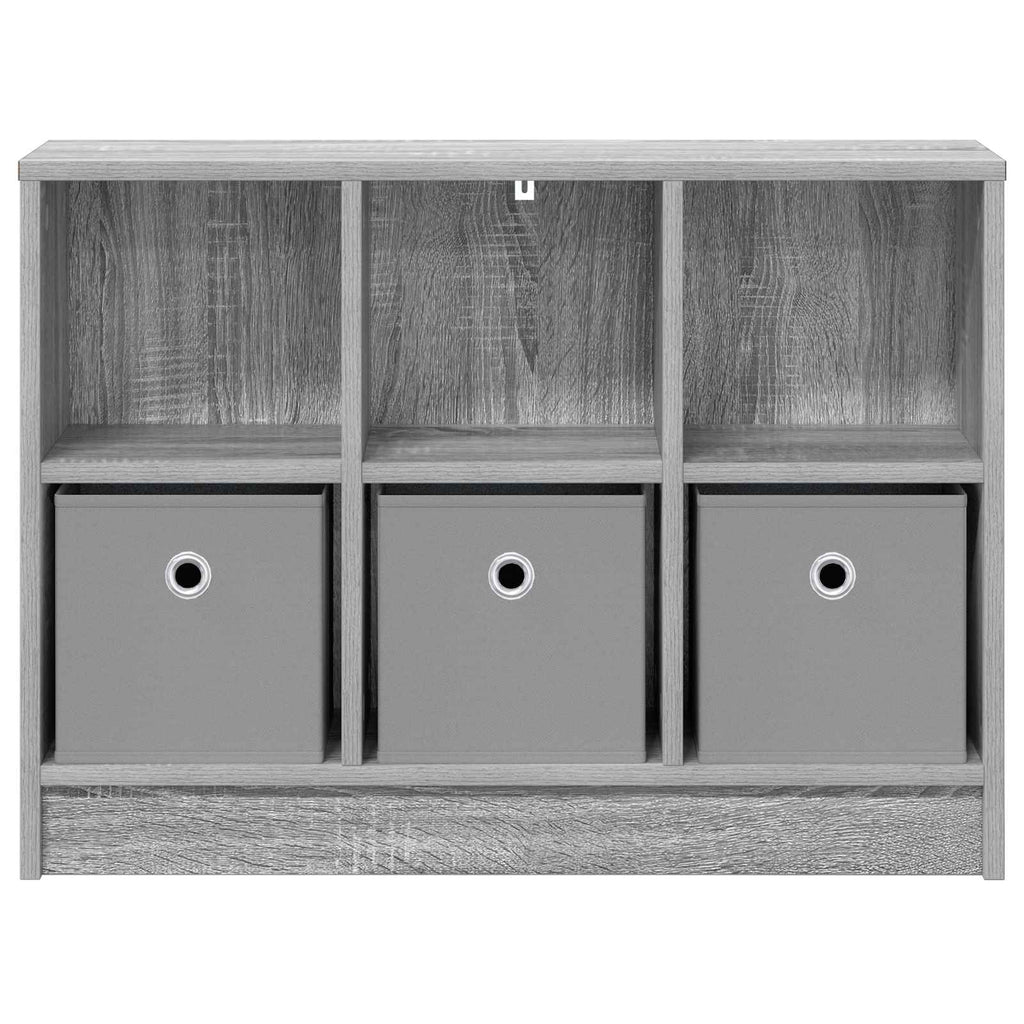 Sideboard mit Schubladen Graues Sonoma 73,5 x 22,5 x 53,5 cm