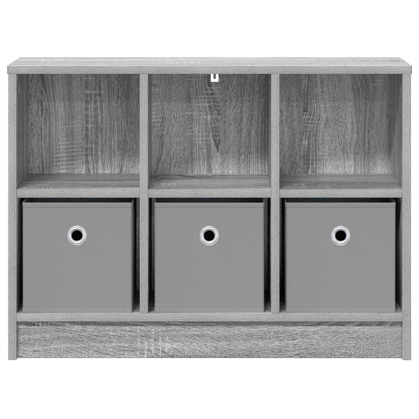 Sideboard mit Schubladen Graues Sonoma 73,5 x 22,5 x 53,5 cm