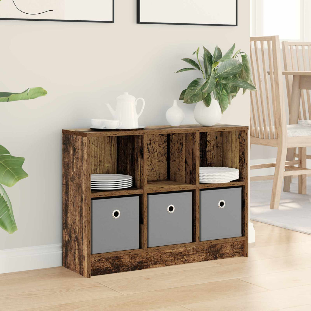 Sideboard mit Schubladen Altholz 73,5 x 22,5 x 53,5 cm