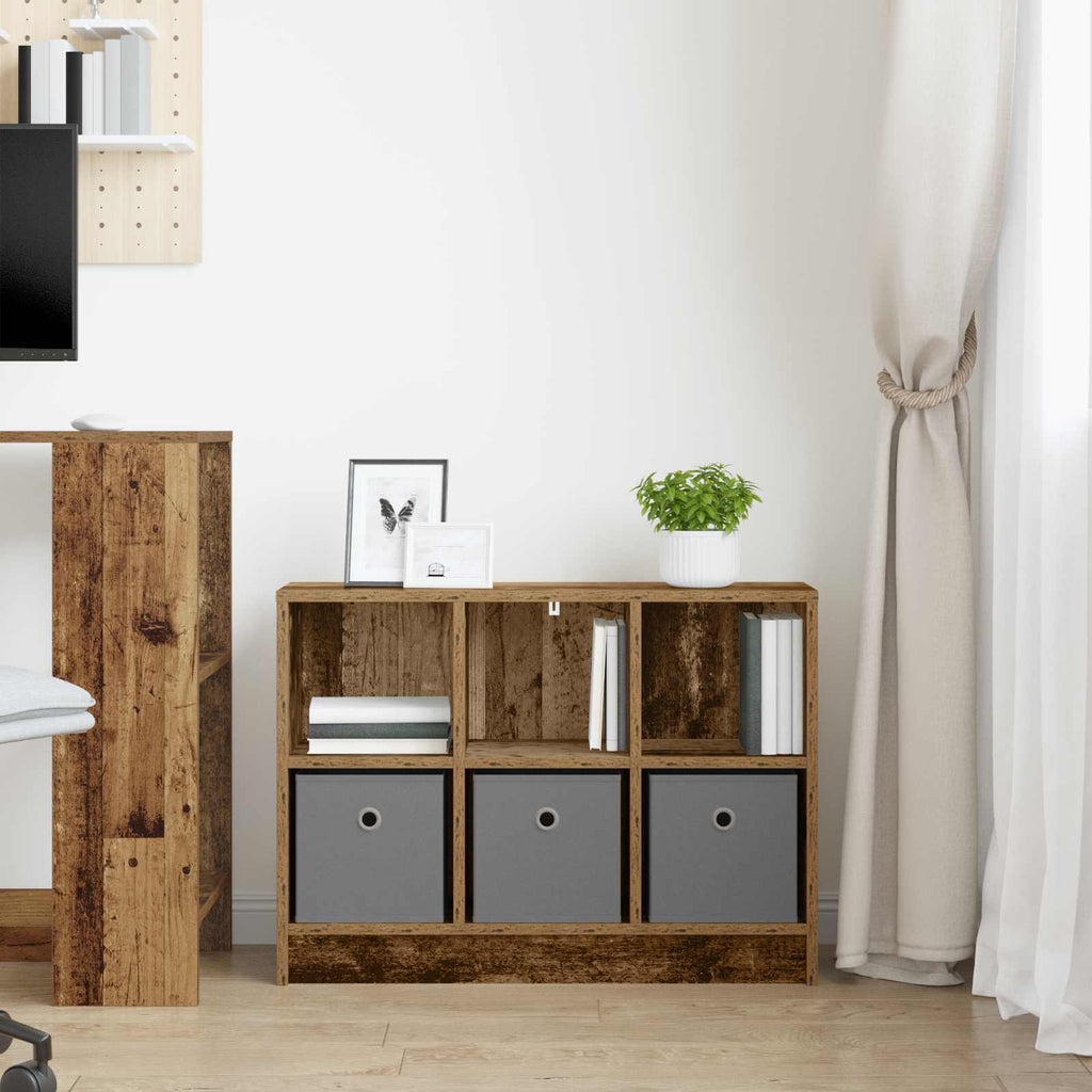 Sideboard mit Schubladen Altholz 73,5 x 22,5 x 53,5 cm