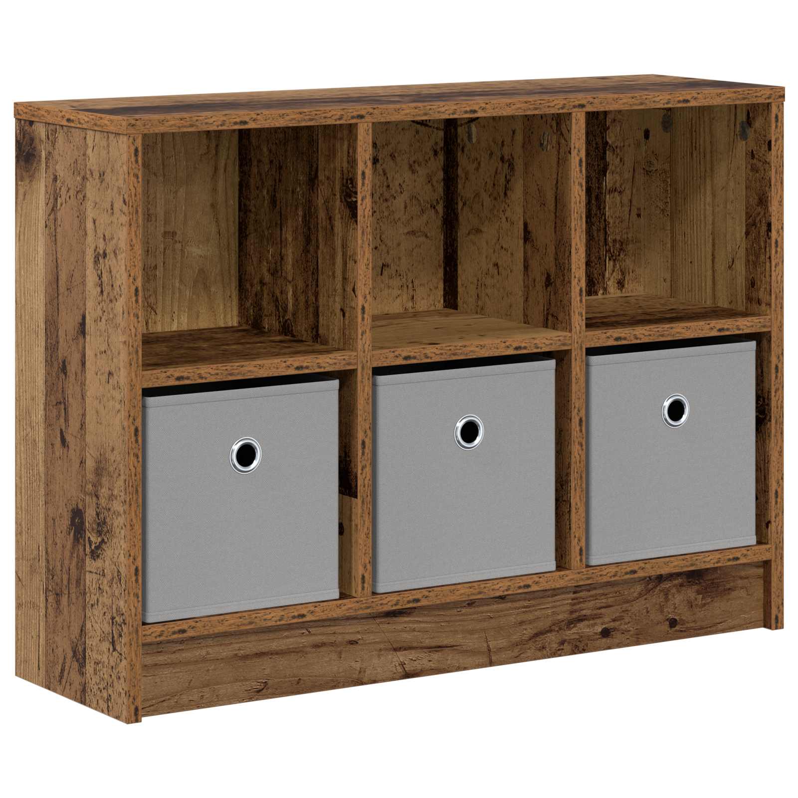 Sideboard mit Schubladen Altholz 73,5 x 22,5 x 53,5 cm