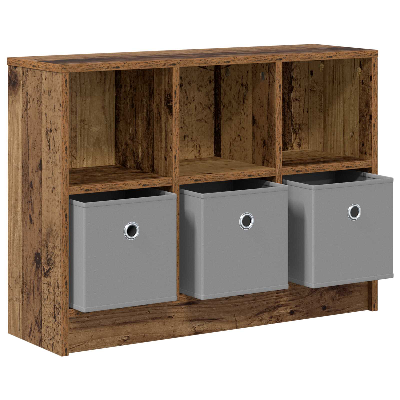 Sideboard mit Schubladen Altholz 73,5 x 22,5 x 53,5 cm