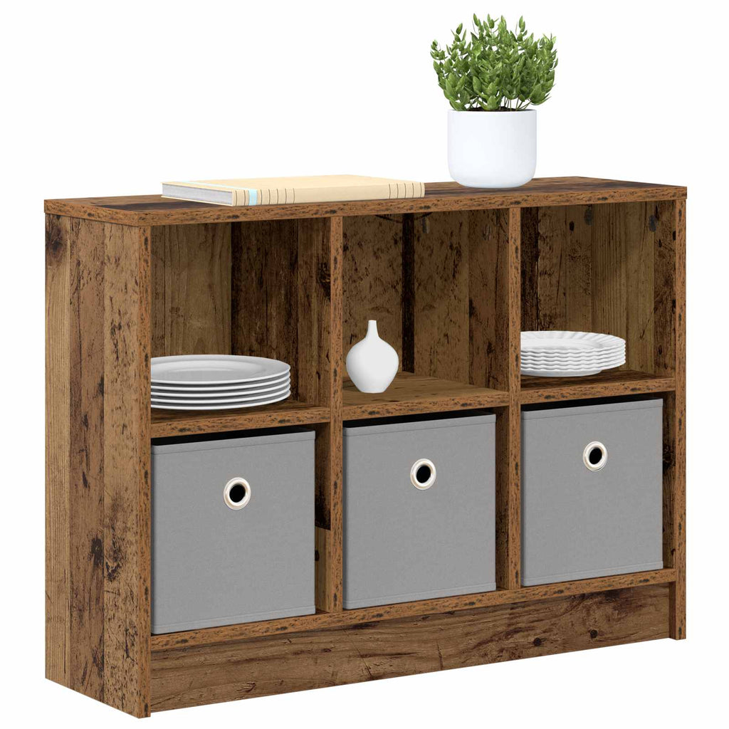 Sideboard mit Schubladen Altholz 73,5 x 22,5 x 53,5 cm