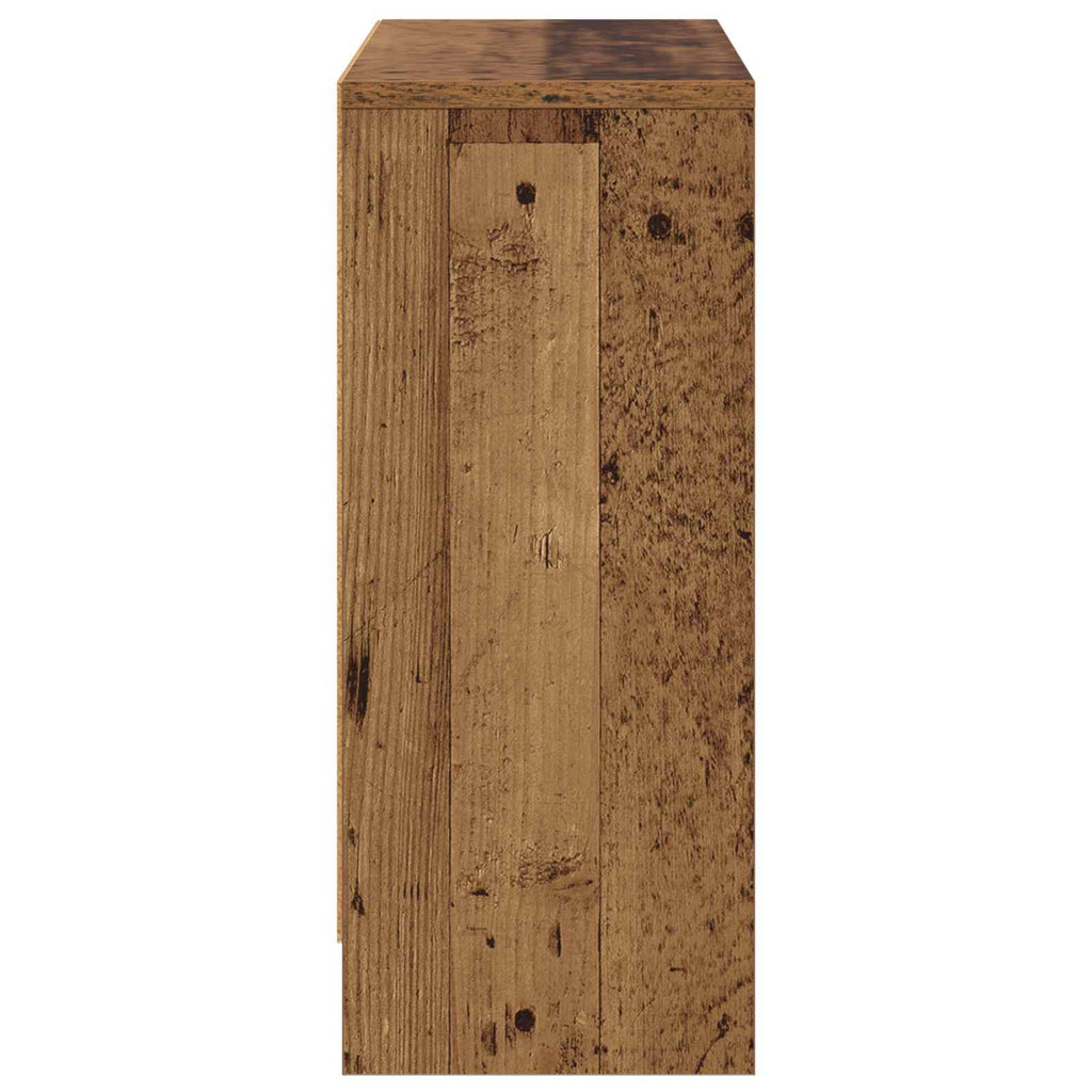 Sideboard mit Schubladen Altholz 73,5 x 22,5 x 53,5 cm