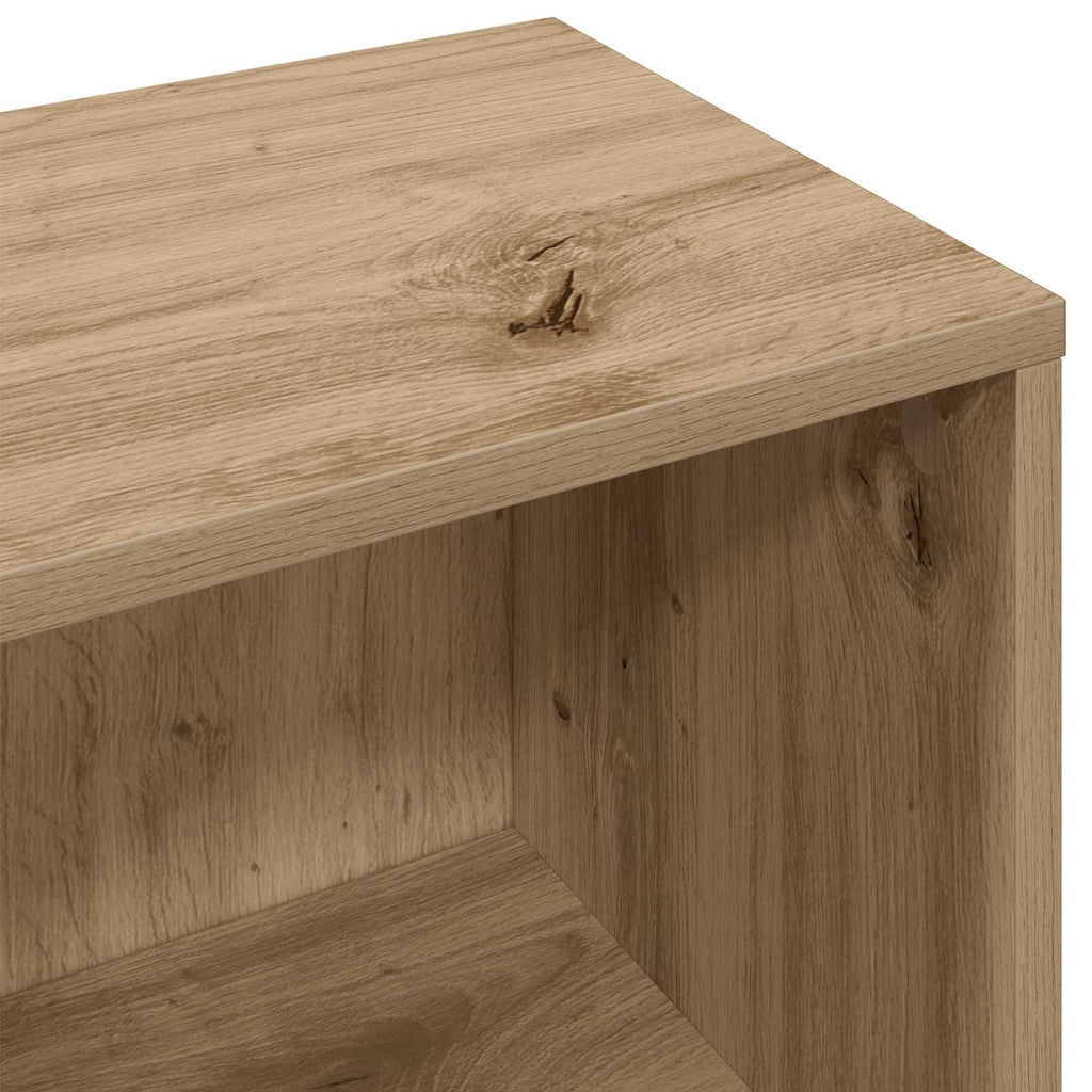 Sideboard mit Schubladen Artisan-Eiche 73,5 x 22,5 x 53,5 cm