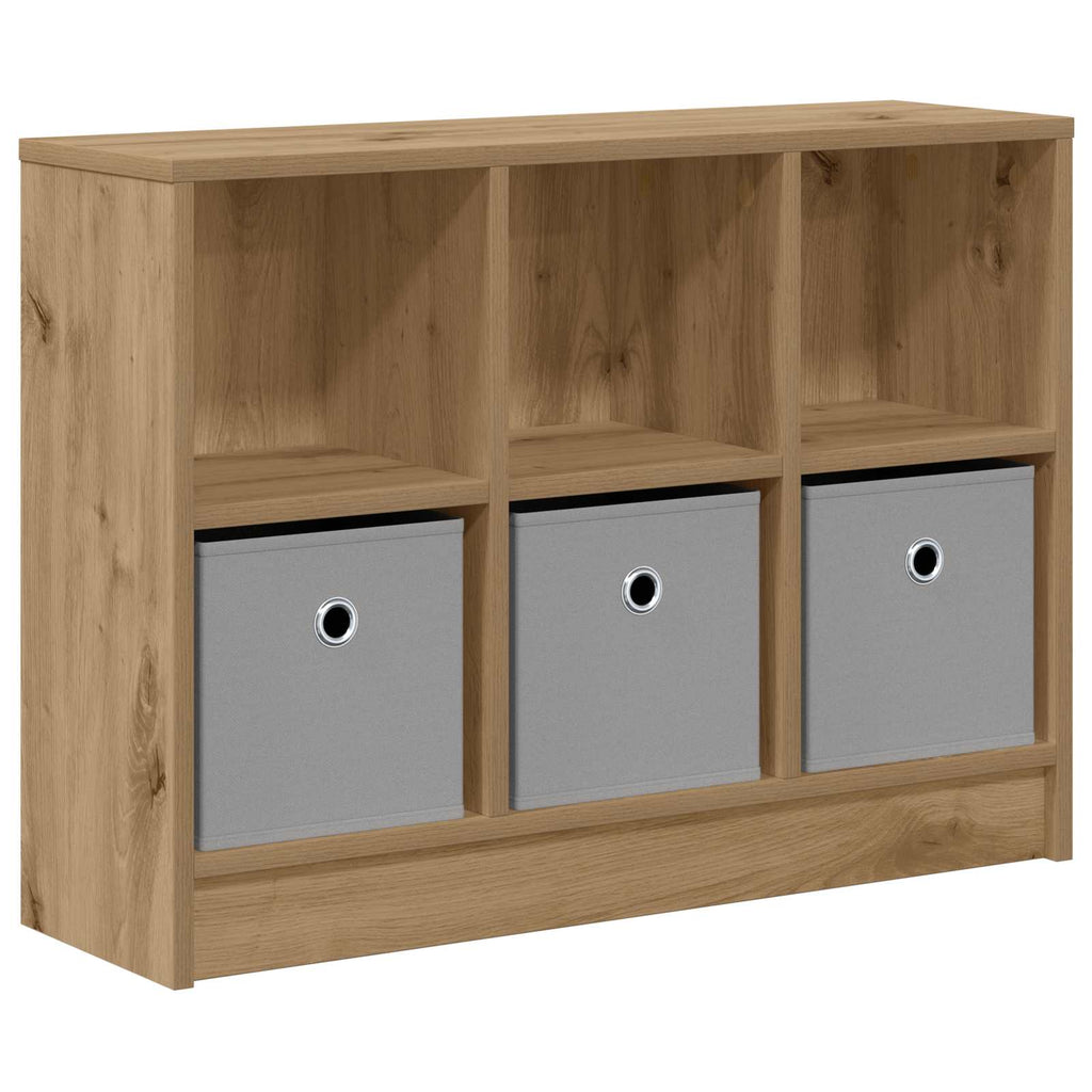 Sideboard mit Schubladen Artisan-Eiche 73,5 x 22,5 x 53,5 cm