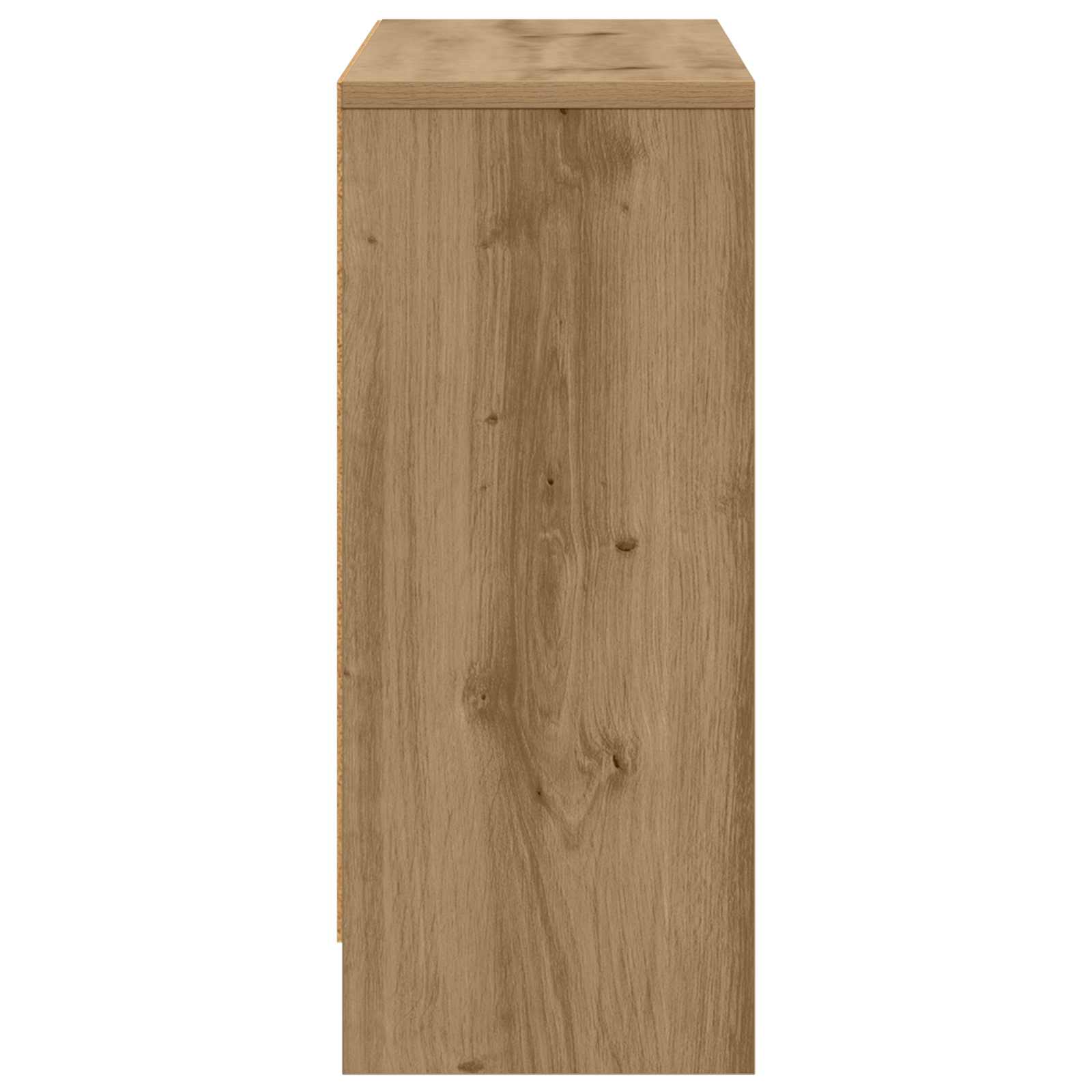 Sideboard mit Schubladen Artisan-Eiche 73,5 x 22,5 x 53,5 cm