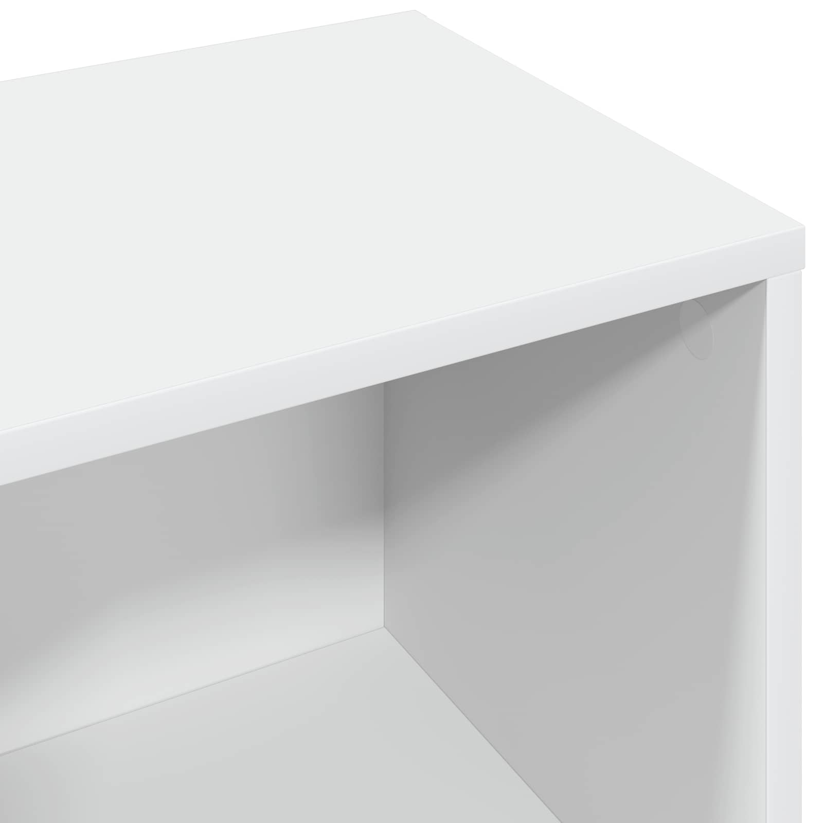 Sideboard mit Schubladen Weiß 88,5 x 27,5 x 63,5 cm