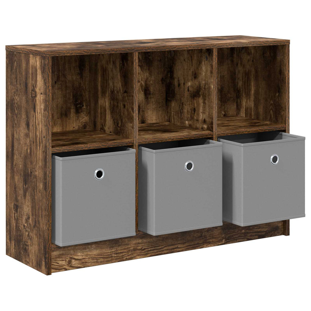 Sideboard Geräucherte Eiche 88,5 x 27,5 x 63,5 cm