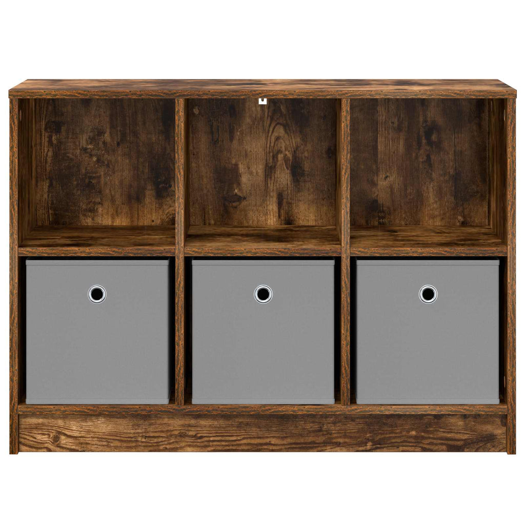 Sideboard Geräucherte Eiche 88,5 x 27,5 x 63,5 cm