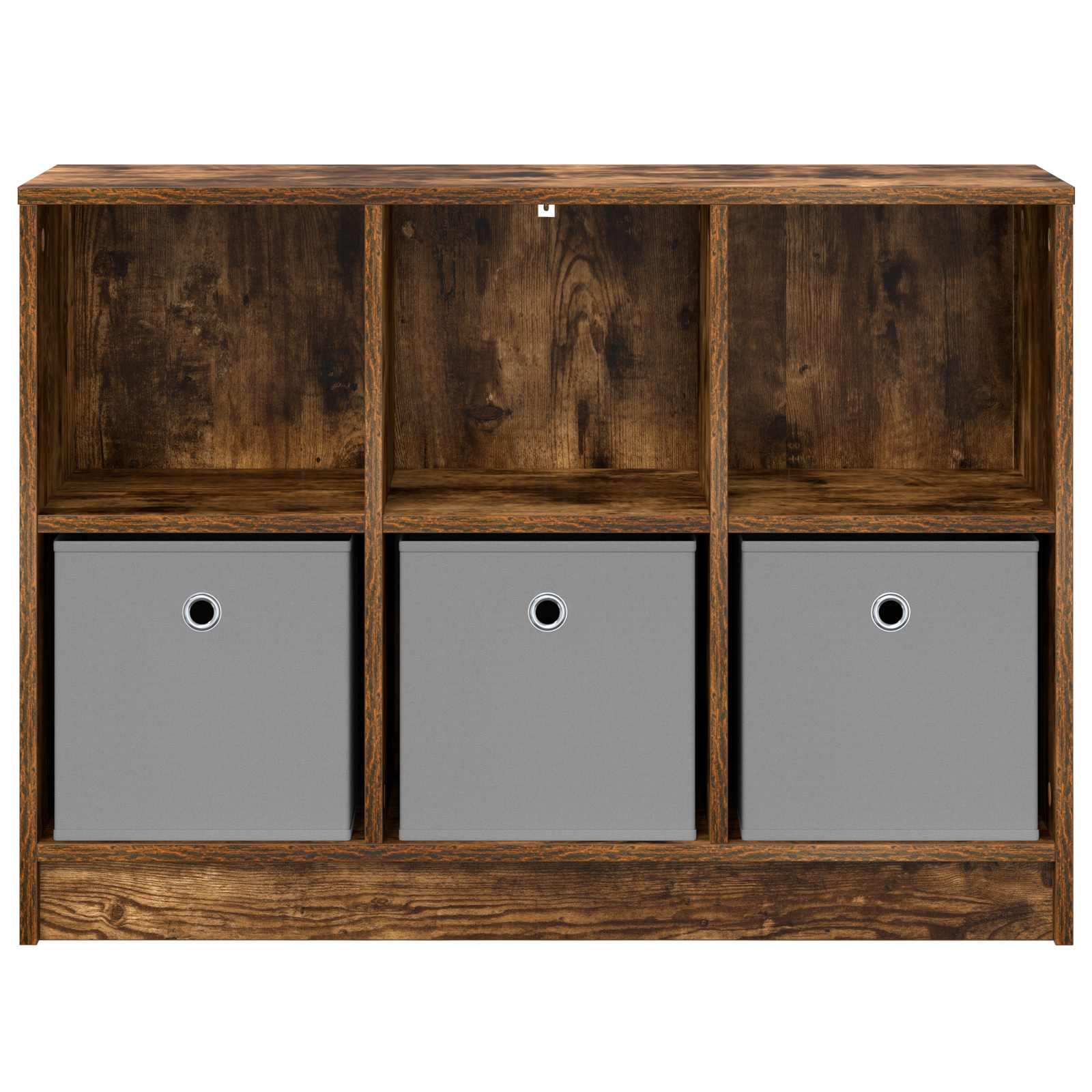 Sideboard Geräucherte Eiche 88,5 x 27,5 x 63,5 cm