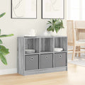 Sideboard mit Schubladen Graues Sonoma 88,5 x 27,5 x 63,5 cm