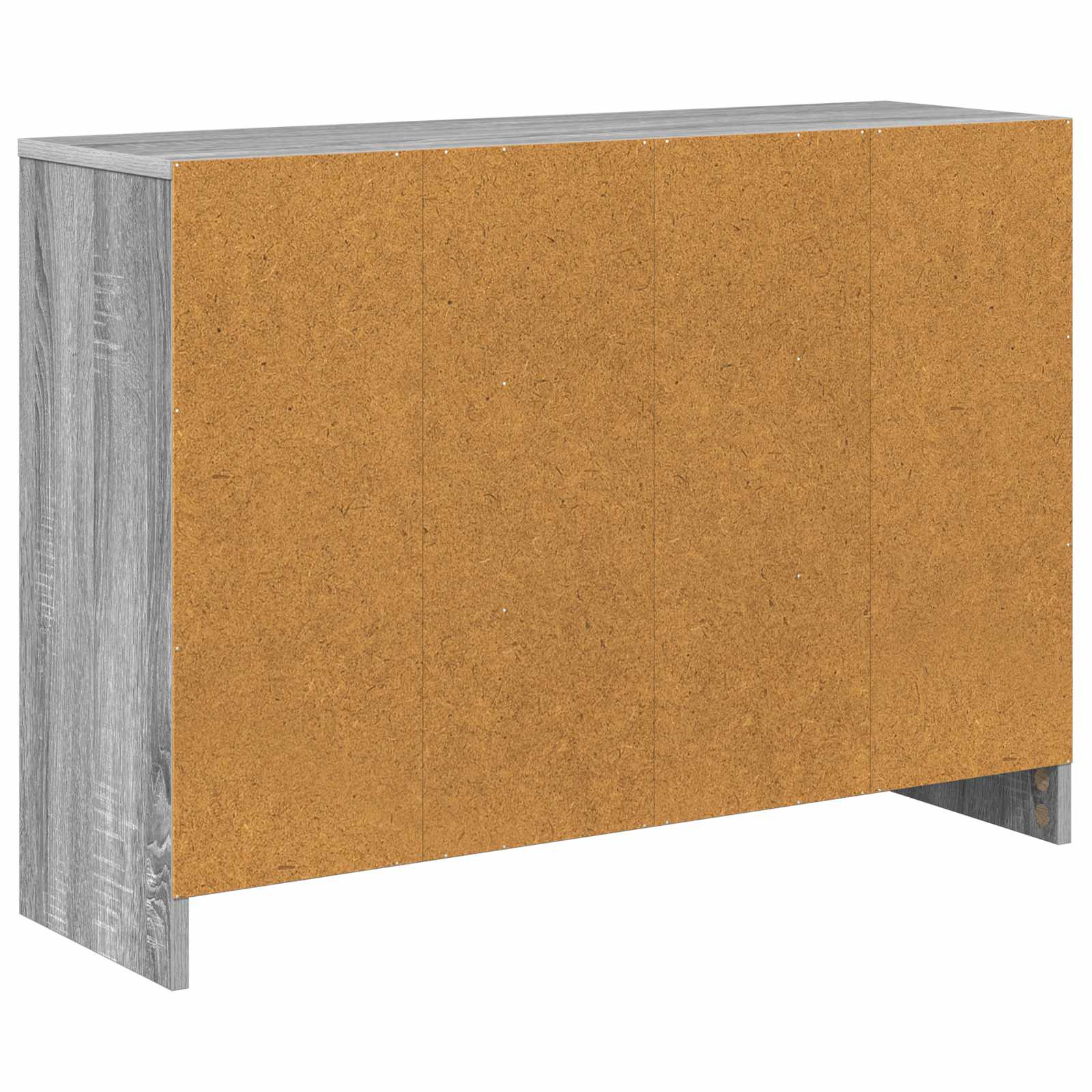 Sideboard mit Schubladen Graues Sonoma 88,5 x 27,5 x 63,5 cm