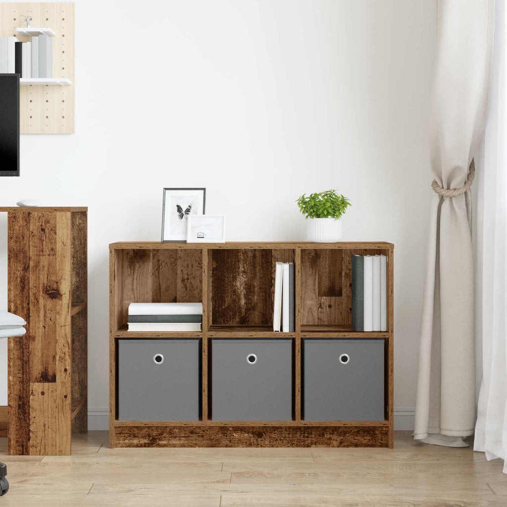 Sideboard mit Schubladen Altholz 88,5 x 27,5 x 63,5 cm