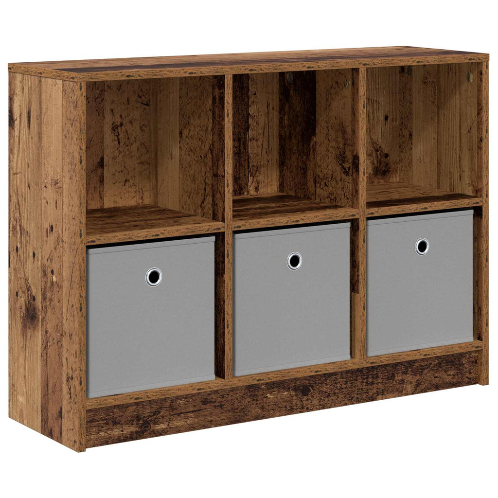 Sideboard mit Schubladen Altholz 88,5 x 27,5 x 63,5 cm