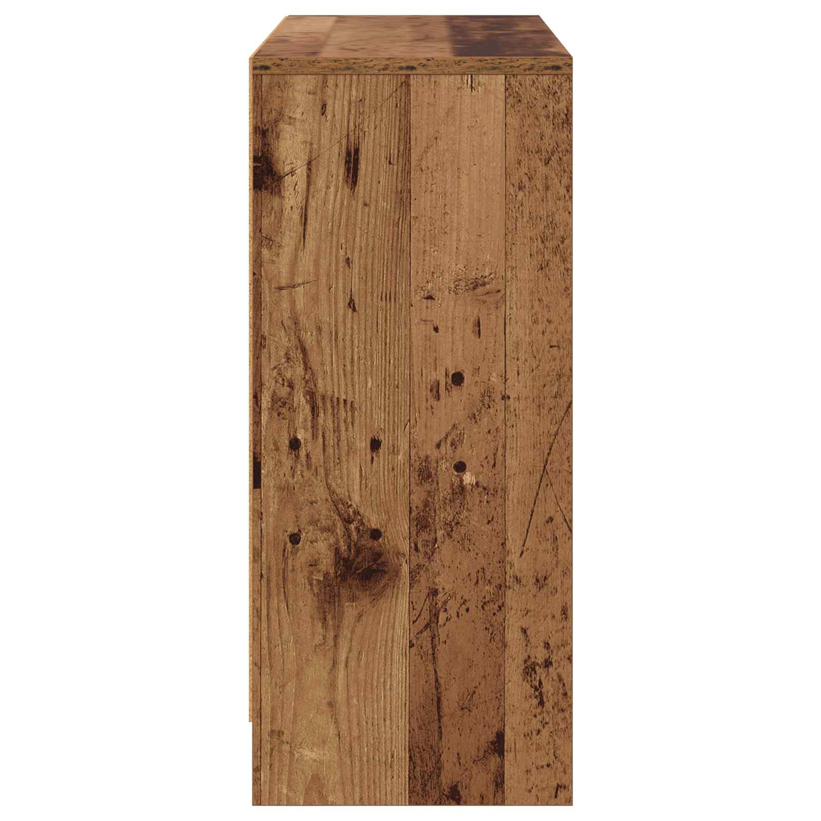 Sideboard mit Schubladen Altholz 88,5 x 27,5 x 63,5 cm