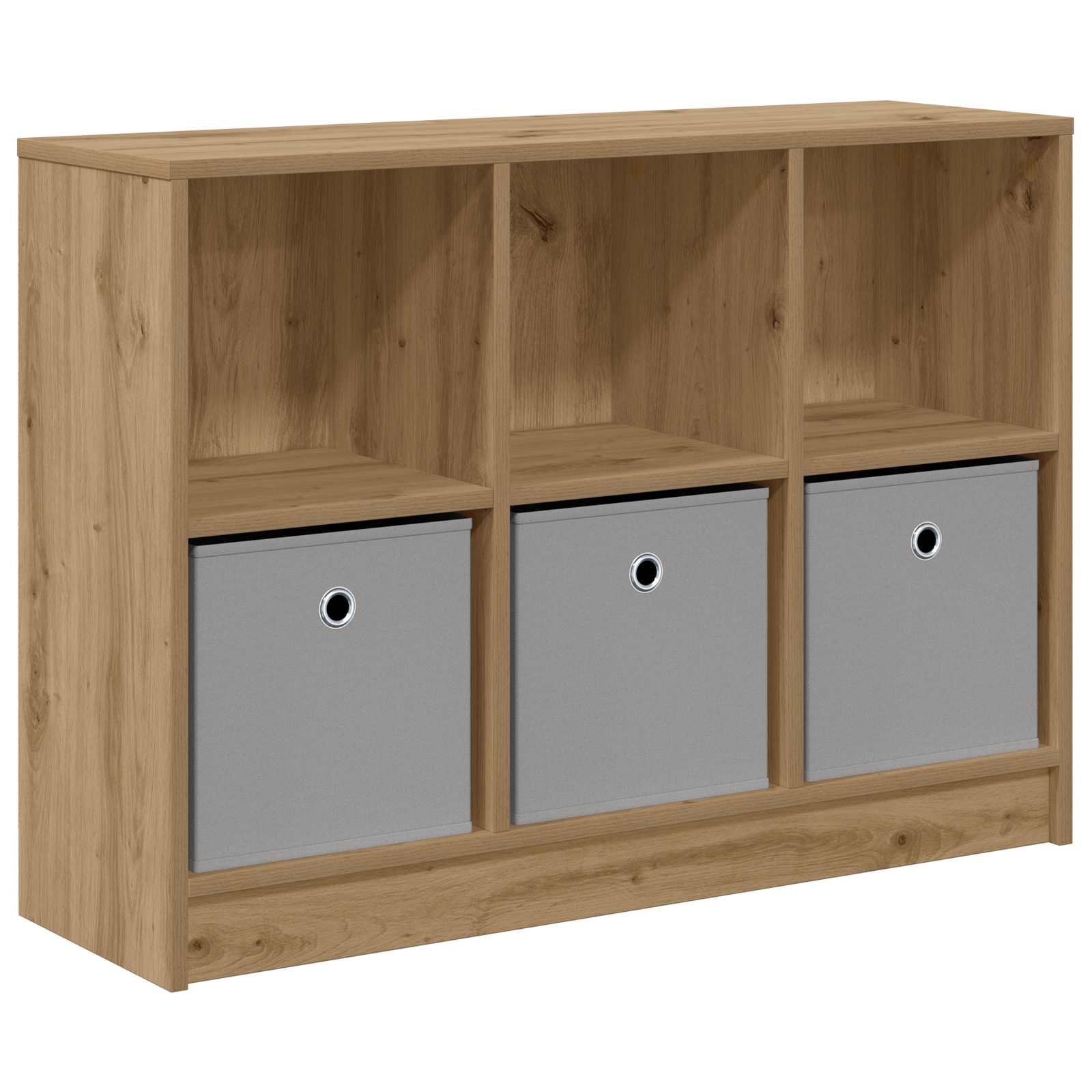 Sideboard mit Schubladen Artisan-Eiche 88,5 x 27,5 x 63,5 cm