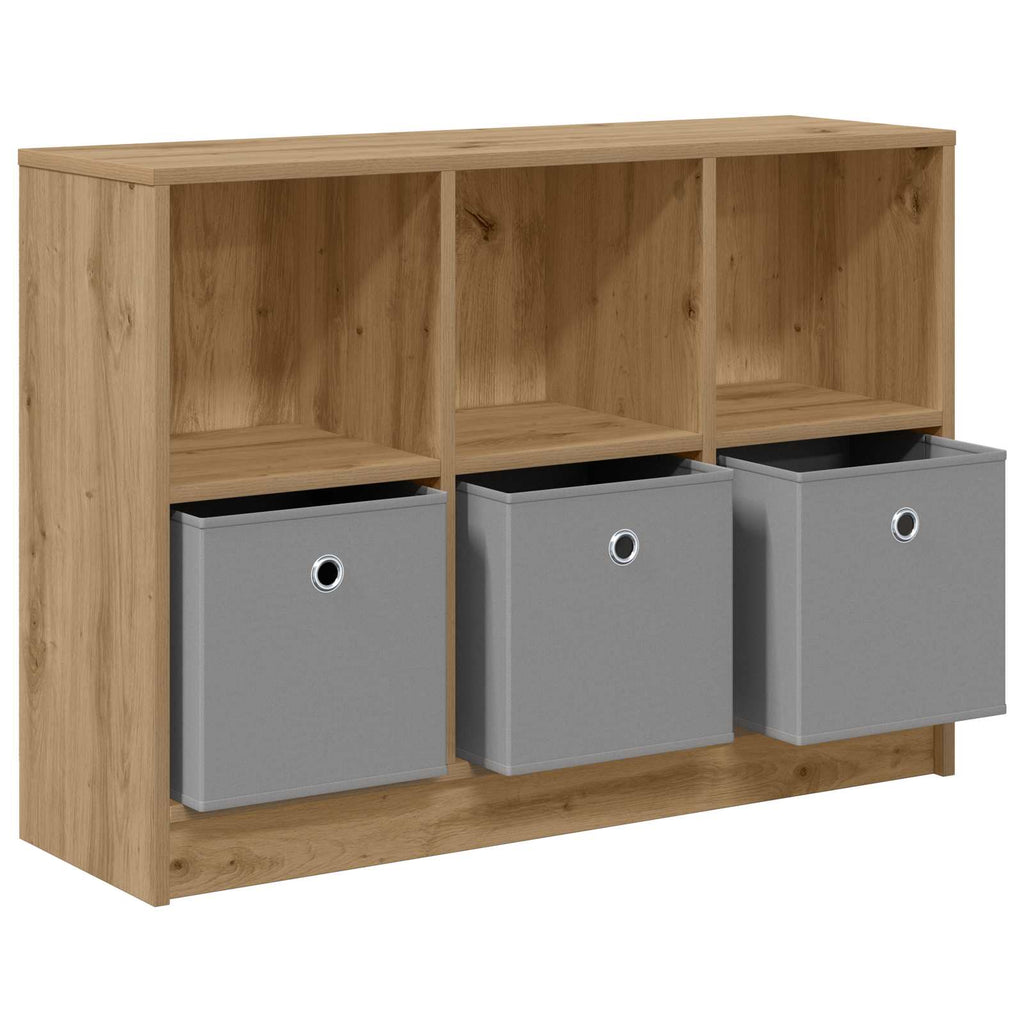 Sideboard mit Schubladen Artisan-Eiche 88,5 x 27,5 x 63,5 cm