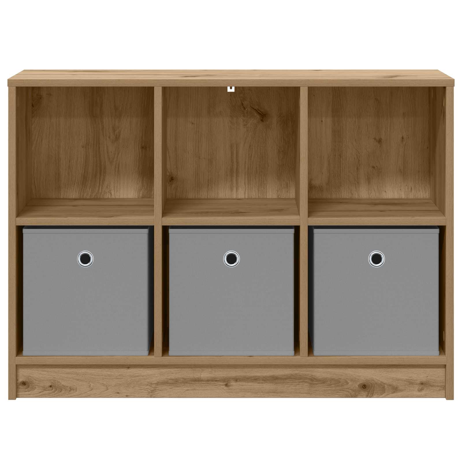 Sideboard mit Schubladen Artisan-Eiche 88,5 x 27,5 x 63,5 cm